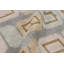 Rug & Kilim’S Scandinavian Style Rug In Blue, Beige-Brown & Gray Geometric Patterns