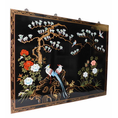 " Birds And Flowers "