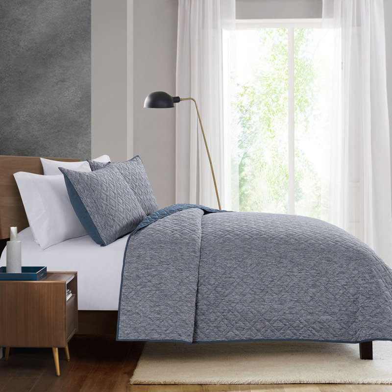Ensemble de courtepointe Henley 3 pièces, Courtepointe très grand + 2 taies décoratives