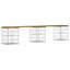 Aleida Steel Outdoor Bench-955263251-955263260