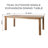 Huntington 9pc Teak Dining Set With Expansion Table Sunbrella Cushions-73896548