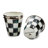 Courtly Check Herb Pots