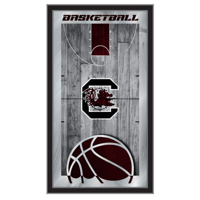 « basket mirror », impression encadrée NCAA