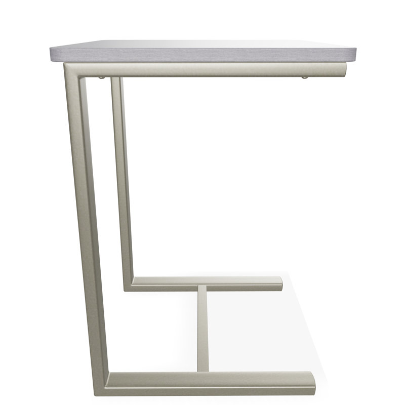 Outdoor Square Side Table, Gray/Storm