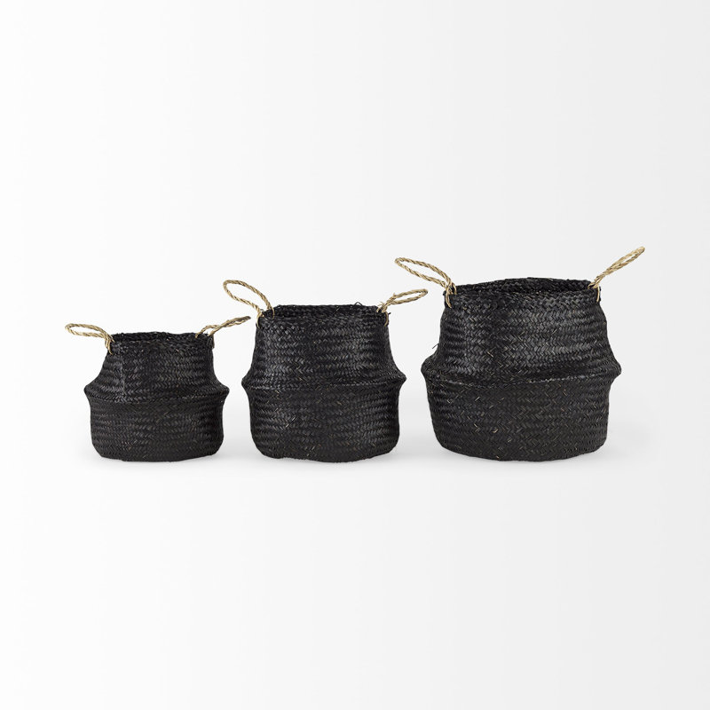 Ensemble de paniers 3 pièces Gizella