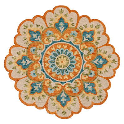 Aisosa Hand Tufted Wool Indoor Rug