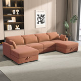 Mynyr 6 - Piece Corduroy Sectional