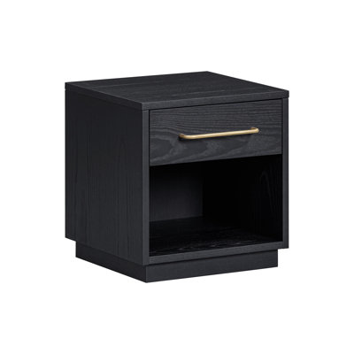 Marlow Natural Wood Nightstand by Ebern Designs