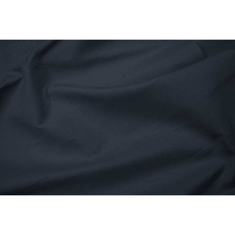 Cotton 240 TC Modern & Contemporary Duvet Cover Set, 155 x 200cm - 1 Pillowcase (80 x 80 cm), Black