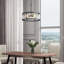 Lustre tambour 5 lumières Jeylani