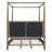 Canopy Bed Queen Brown See Below