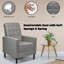 Fauteuil inclinable manuel de 27,5 po Rochel-2017928379