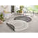 Porto rug in black/cream