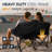 Double Camping Chair Loveseat - 2 Person Oversized Camping Couch for Adults Padded Heavy Duty Outdoor Lawn Beach Portable Folding Chairs with Cup Holders and Carry Bag Support 600lbs