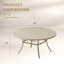 Table de salle à manger 60 "-516913209