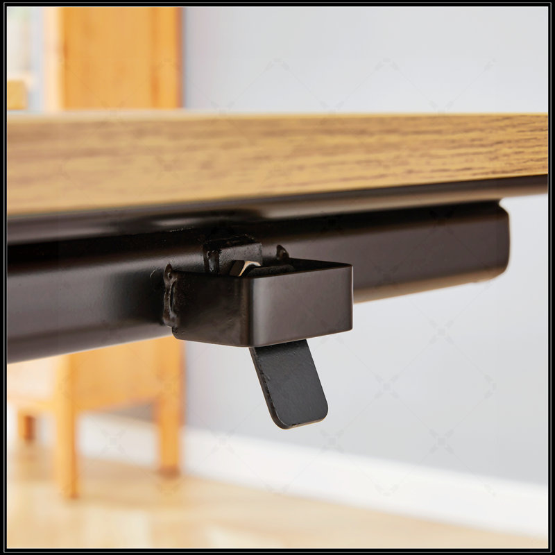 Table élévatrice multifonctionnelle moderne et minimaliste, Bois naturel