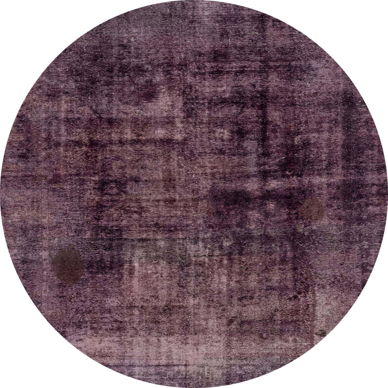 Abstract Indoor Rug, Round 3'