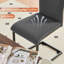 Culain Modern Velvet/Suede Upholstered Cantilever Dining Chair-854781543-870999596