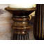 18'' H Wood Tabletop Candlestick-472165292
