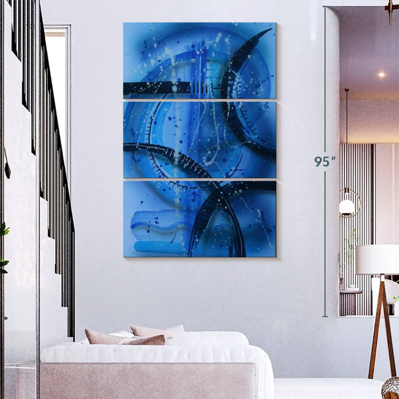 Avery Abstract Blue Tech