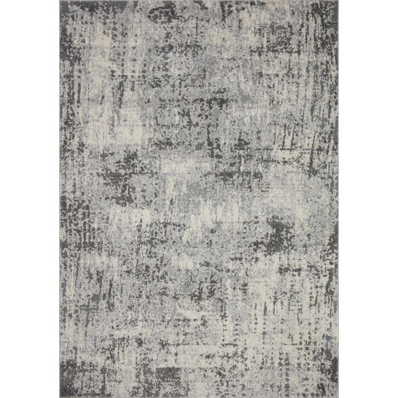 Abstract Indoor Rug, Rectangle 6'7" x 9'2"