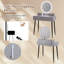 Ensemble coiffeuse et tabouret Ringold-1790078206