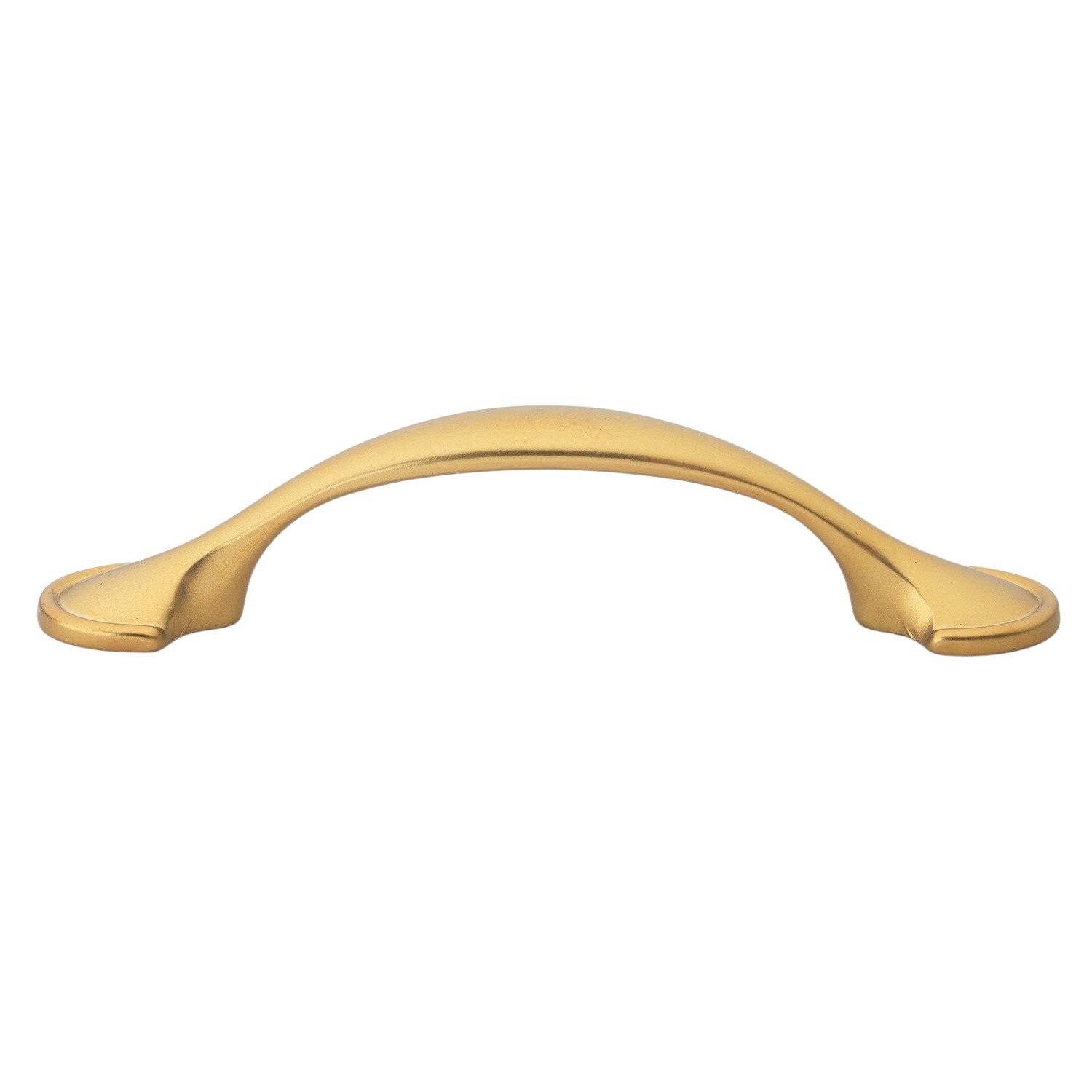 3" Arch Cabinet Pull Multipack, Brass Gold