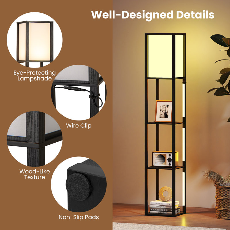 163cm LED Column Floor Lamp