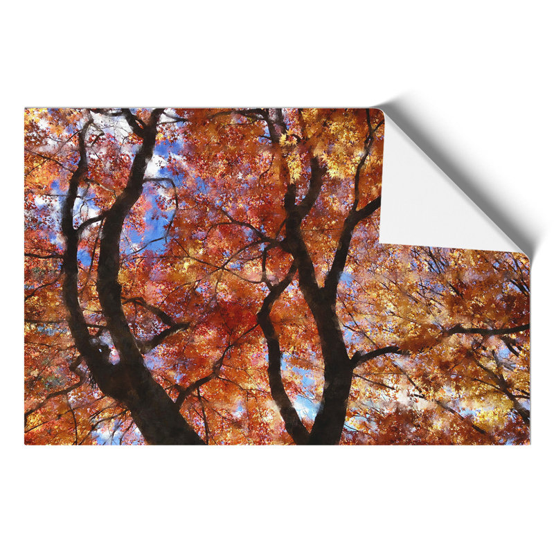 Maple Tree Painting - Frameless Print, 21cm H x 30cm W x 0.1cm D