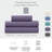 Ella Jayne Soft Heather Jersey Knit 4-Piece Sheet Set-416850504-524413573