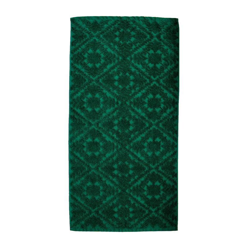 Weintraub Country House Bath Sheet, Dark Green