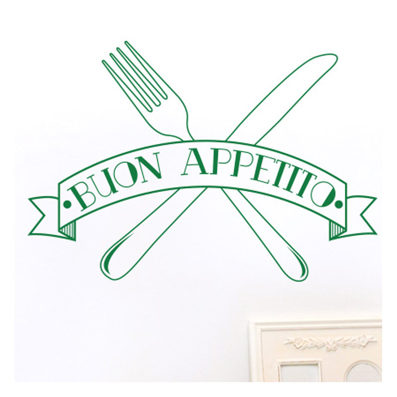 Wall Decal, Green, Medium