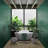 Sol Struttura Piuma 6"x6" 3D Porcelain Wall Tile-69967105