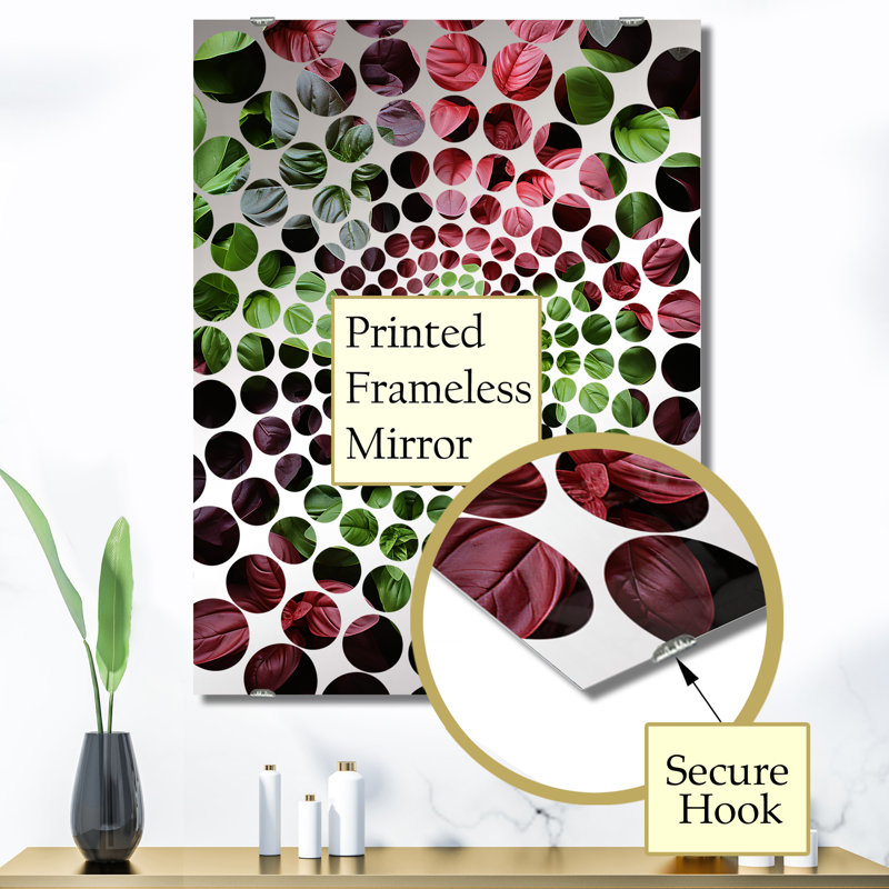 Miroir mural Falite - Herbs, 40 po x 30 po