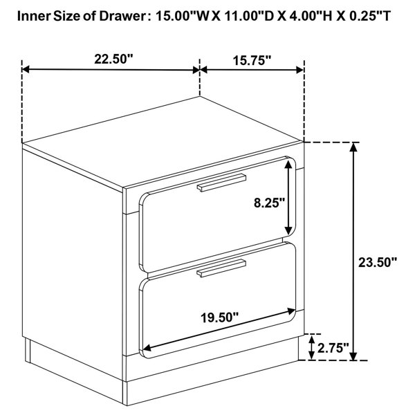 Dimensions du produit