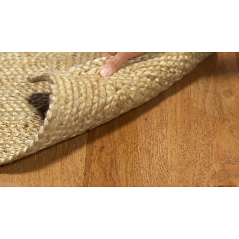 Cape Cod 6' x 6' Natural Jute Square Area Rug