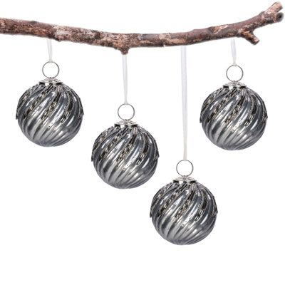 Keffer 3'' Handmade Glass Ball Ornament