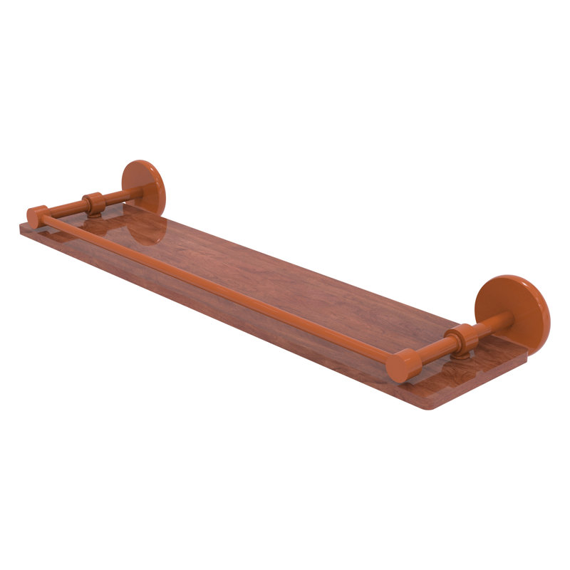 Tablette en bois de fer massif IPE de prestige Prestige Skyline Collection P1000, H 3 po x l 22 po x P 5 po