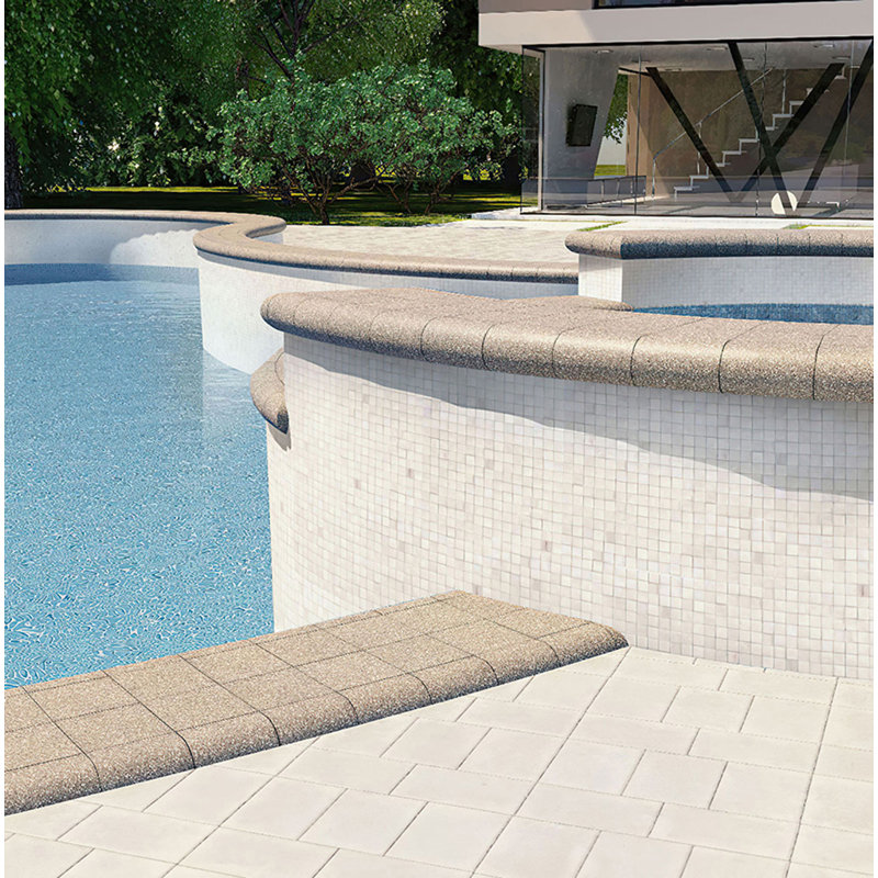 Skosh 0.6" x 0.6" Glass Grid Mosaic Wall & Floor Tile, Red/Orange