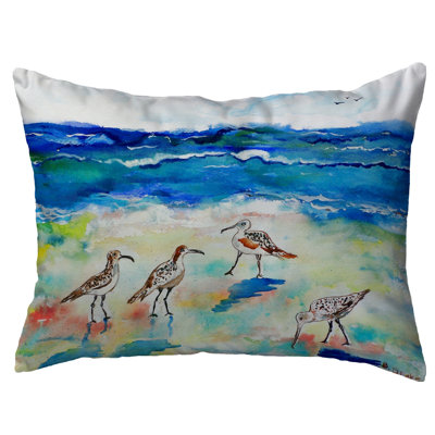  Coussin lombaire intérieur / extérieur Betsy Sandpipers