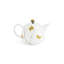 Butterfly Ginkgo Porcelain China Teapot