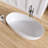 Forma 59'' Freestanding Bathtub Solid Surface Freestanding Soaking Tub