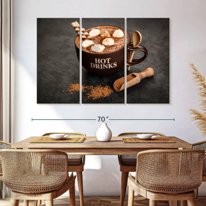 Yarlin Hot Cocoa, 36" H x 57" W