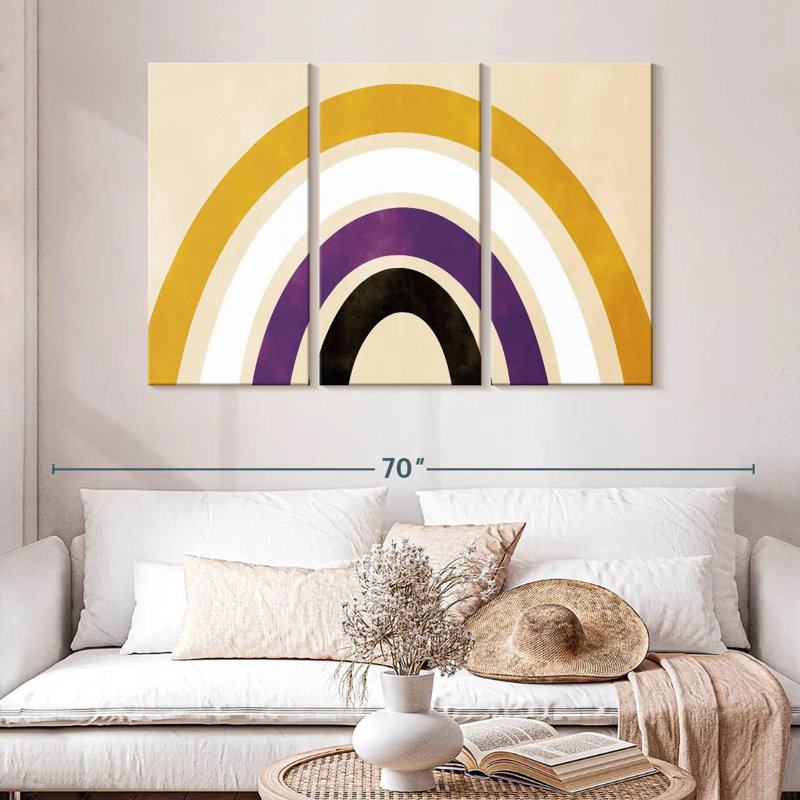 Khyia Non-Binary Colors Rainbow, 32" H x 50" W