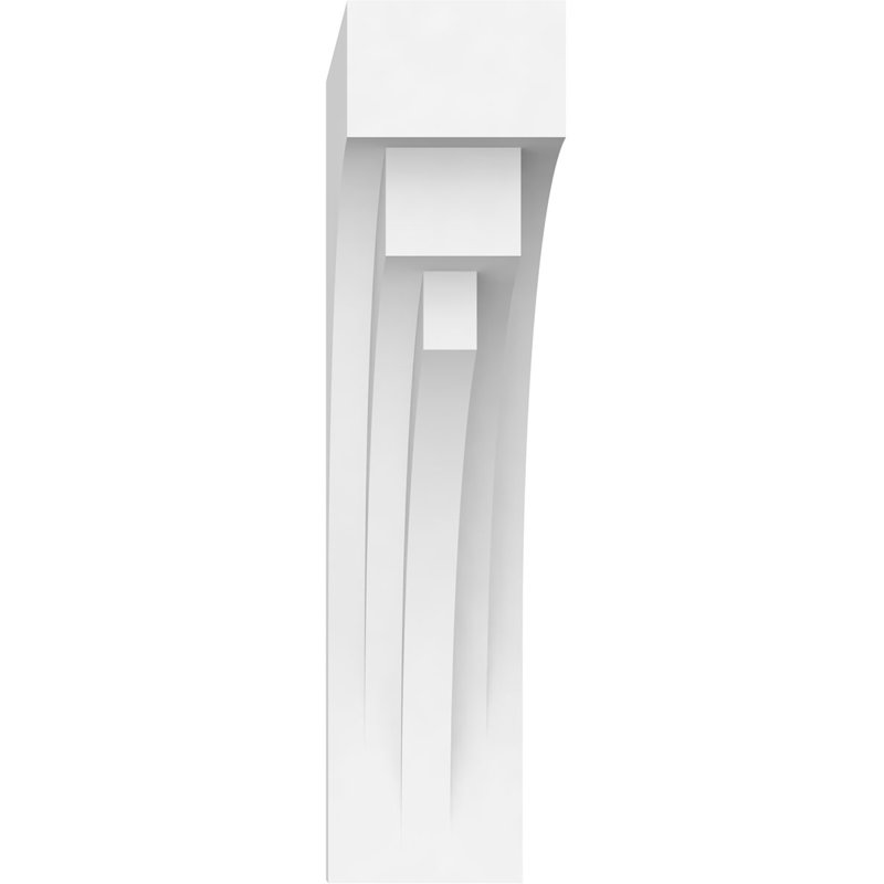 Corbel Standard Rockford Architectural Grade PVC, H 8,38 po x l 2 po x p 5 po