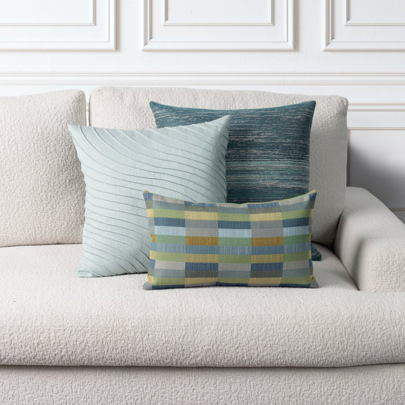 Lumbar Pillow Cover & Insert, Lagoon