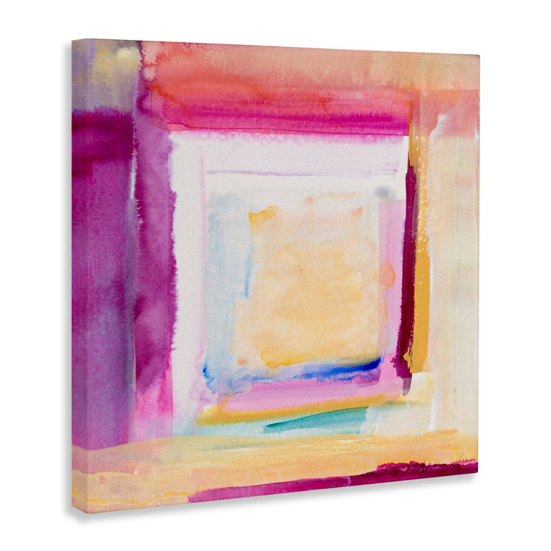 «Vibrant Layers New Day Canvas», conception par Lanie Loreth, H 17 po x l 17 po