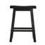 Tabouret en bois massif Amber