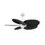 Alessandra Tropical - Five Blade Ceiling Fan - Integrated LED -Matte Black Finish -Light Blue Blades-968184992-968184996