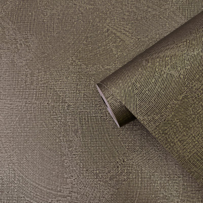Zen Collection Abtract Non-Woven Metallic Wallpaper Roll